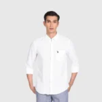 White Men's Plain Shirt