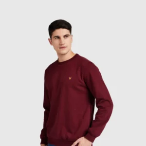 Sweatshirt for Men in Maroon